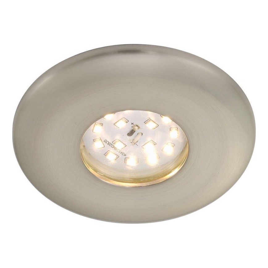 Briloner 7227-012 - Lampada LED da incasso per bagni LED/5W/230V IP65 cromo opaco