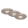 Briloner 7240-032 - SET 3x Lampada LED da incasso per bagni ATTACH LED/1,8W/230V IP44 cromo opaco