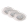 Briloner 7257-039 - SET 3x Lampada LED da incasso per bagni ATTACH LED/4,5W/230V IP44