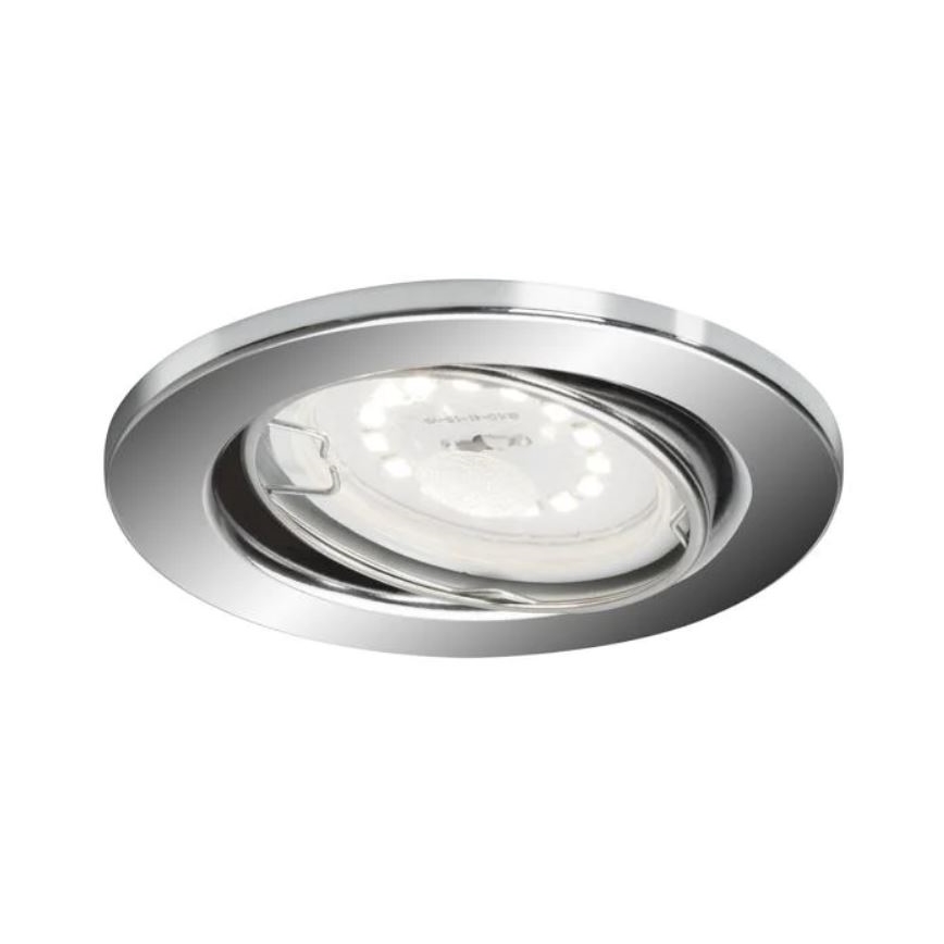 Briloner 7277-038 - SET 3x Luce da incasso LED da bagno dimmerabile 1xGU10/5W/230V IP23