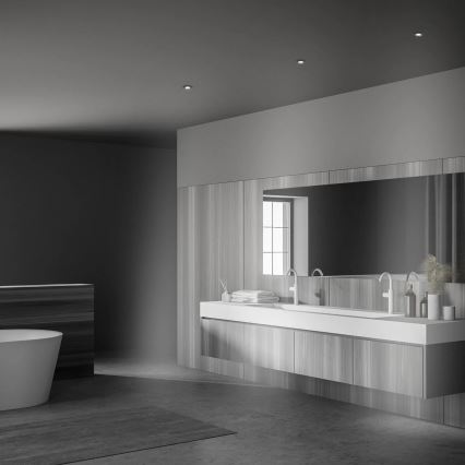 Briloner 7295-031 - SET 3x Luce da incasso LED da bagno dimmerabile ATTACH LED/6,5W/230V IP44