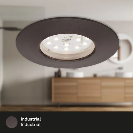 Briloner 7295-031 - SET 3x Luce da incasso LED da bagno dimmerabile ATTACH LED/6,5W/230V IP44