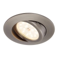 Briloner 7296-011 - Luce da incasso LED da bagno dimmerabile ATTACH LED/6,5W/230V IP23 antracite