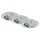 Briloner 7296-039 - Set di 3 faretti LED dimmerabili da incasso per bagno 1xLED/6,5W/230V 3000K IP23 cromo satinato