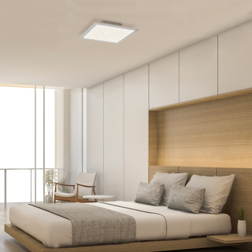 Briloner 7302-016 - Dimmbare LED-Deckenleuchte STARRY SKY LED/23W/230V 3000-6000K + Fernbedienung