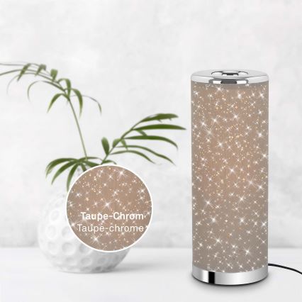 Briloner 7334-011 - Lampe de table LED STARRY SKY 1xGU10/5W/230V marron