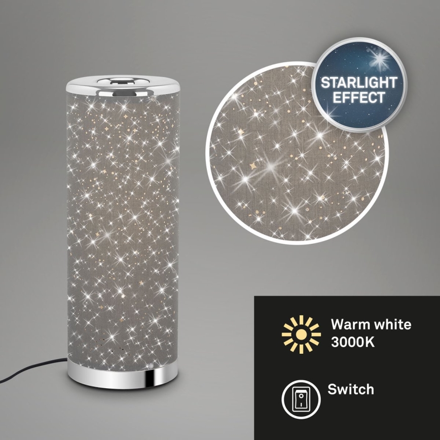 Briloner 7334-014 - LED-Tischleuchte STARRY SKY 1xGU10/5W/230V 3000K