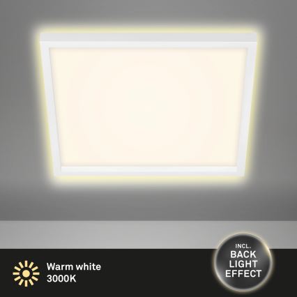 Briloner 7364-016 - Plafoniera LED CADRE LED/22W/230V 42,2x42,2 cm bianca