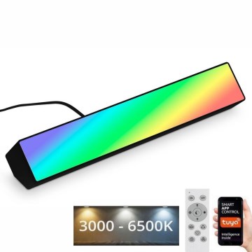 Briloner 7379-015 - Lampe  LED RGBW à intensité variable SMART LED/9W/230V 3000-6500K Wi-Fi Tuya + télécommande
