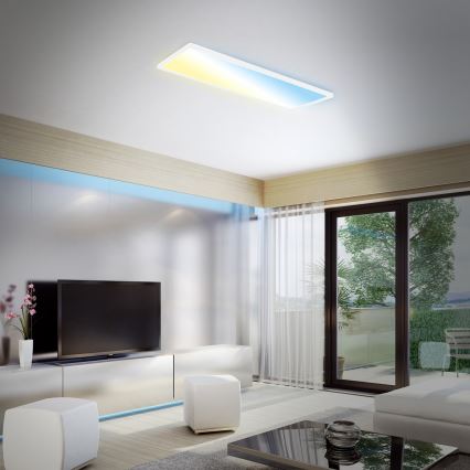 Briloner 7403-016 - Plafonnier à intensité variable LED SLIM LED/23W/230V 2700-6500K + télécommande