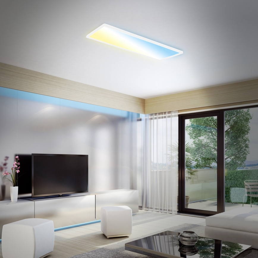 Briloner 7403-016 - Plafonnier à intensité variable LED SLIM LED/23W/230V 2700-6500K + télécommande