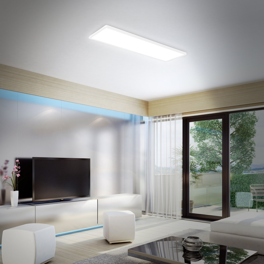 Briloner 7404-016 - Panneau LED RGBW dimmable à montage en surface/22W/230V 4000K + télécommande