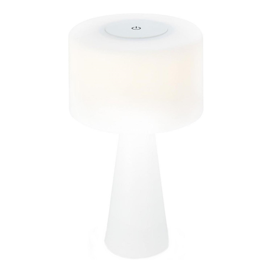 Briloner 7420016 - Lampe de table tactile d'extérieur rechargeable et à intensité variable LED/4W/5V IP44 3000K blanc