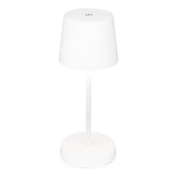 Briloner 7423016 - LED Dimmerabile ricaricabile per esterni lampada da tavolo LED/2,6W/5V IP44 bianco