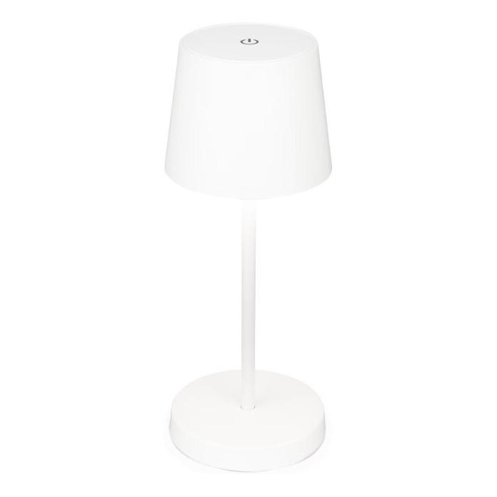 Briloner 7423016 - LED Dimmerabile ricaricabile per esterni lampada da tavolo LED/2,6W/5V IP44 bianco