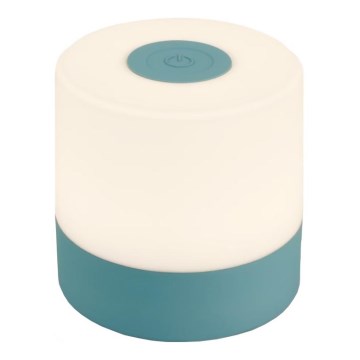 Briloner 7461010 - Lampe de table d'extérieur à intensité variable et rechargeable LED/2W/5V IP44 bleu