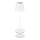 Briloner 7517016 - CILANO LED RGBW dimmbare, wiederaufladbare Outdoor-Tischleuchte, LED/3W/5V, IP44, 2000 mAh, weiß