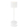 Briloner 7521016 - Lampe de table d'extérieur LED rechargeable et dimmable SIGO LED/2,5 W/5 V IP44 2600 mAh blanche
