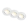 Briloner 7586036 - Set 3x LED-Badezimmer-Einbauleuchten KLIRA LED/4,9W/230V 2500/3000/4000K IP23 weiß