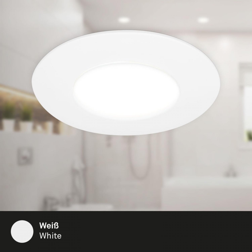 Briloner 7598036 - SET 3x Lampada LED da incasso per bagni LED/4,9W/230V IP44 2700/4000/6500K bianco