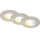 Briloner 7605032 - 3er-Set LED-Badezimmer-Einbauleuchte 3xLED/4,9W/230V 2700/4000/6500K IP44 mattchrom