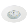 Briloner 8316-016 - Plafonnier encastré LED dimmable pour salle de bains LED/5,5W/230V IP44 blanc