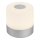 Briloner - Lampada da tavolo LED da esterno ricaricabile dimmerabile a sfioramento LED/2W/5V 2700K IP44 1200 mAh cromo satinato