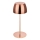 Briloner - Lampe de table d'extérieur tactile MINI, dimmable et rechargeable, LED/2,5W/5V IP44 1800 mAh, cuivrée
