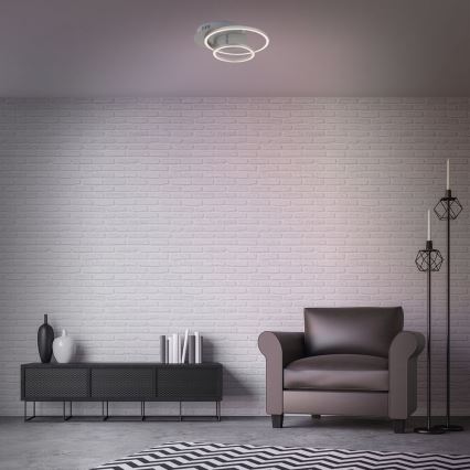 Briloner - LED dimmbares Deckenleuchte FRAMES LED/24,5W/230V