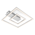 Briloner - Plafoniera LED FRAME LED/22W/230V 3000K 30x32 cm cromo satinato