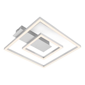 Briloner - Plafoniera LED FRAME LED/22W/230V 3000K 30x32 cm cromo satinato