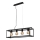 Briloner - Suspension filaire BLACK STEEL 4xE27/40W/230V