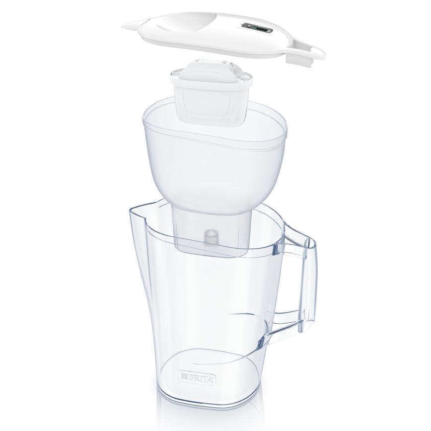 Brita - Bollitore con filtro Aluna 2,4 l + 3 filtri