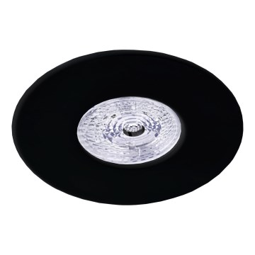 Brosline - Deckeneinbauleuchte 1xGU10/10W/230V schwarz