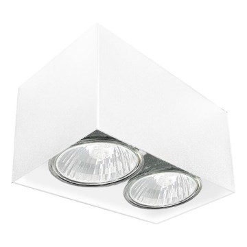 Brosline - Deckenstrahler 2x GU10/10W/230V weiß