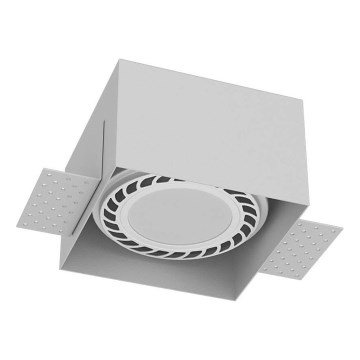 Brosline - Einbauleuchte 1xGU10/18W/230V weiß