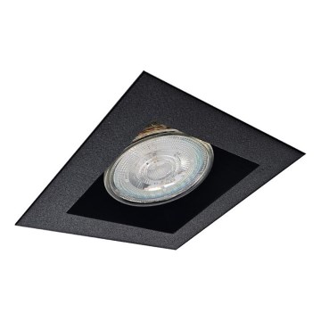 Brosline - Faretto da incasso 1xGU10/10W/230V nero