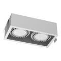 Brosline - Faretto da incasso 2xGU10/18W/230V bianco
