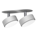 Brosline - Faretto da incasso per controsoffitto 2xGX53/9W/230V bianco