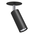 Brosline - Spot encastrable pour plafond 1xGU10/4W/230V noir