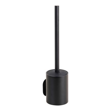 Brosse WC 8 x 35,5 cm, inox/noir