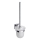 Brosse WC 9,5 x 36 cm argent/blanc