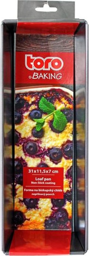 Brotbackform TORO 31x11,5 cm schwarz