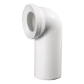 Bruckner - 90°-Toilettenschüssel-Anschluss 11 cm weiß
