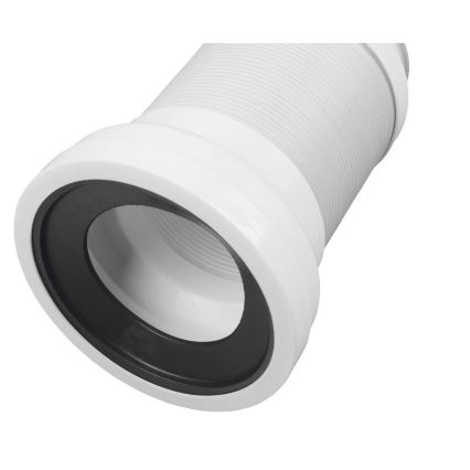 Bruckner - Connettore flessibile per vaschetta WC 27,5-55 cm bianco