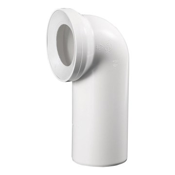 Bruckner - Connettore per Wc a 90° 11 cm bianco