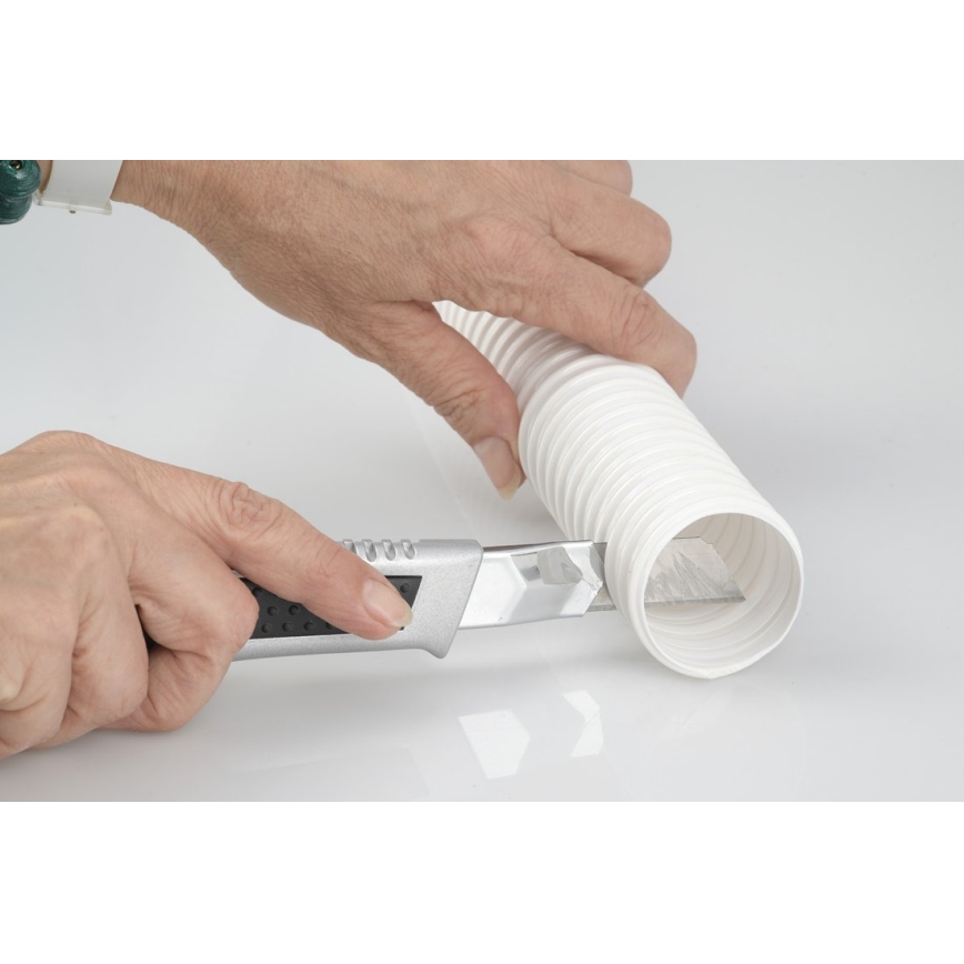 Bruckner - Flexible siphon d'évier DN40 blanc