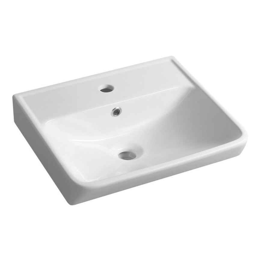 Bruckner - Lavabo encastré NEON 50x41,5 cm céramique/blanc