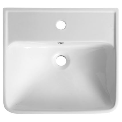 Bruckner - Lavabo encastré NEON 50x41,5 cm céramique/blanc