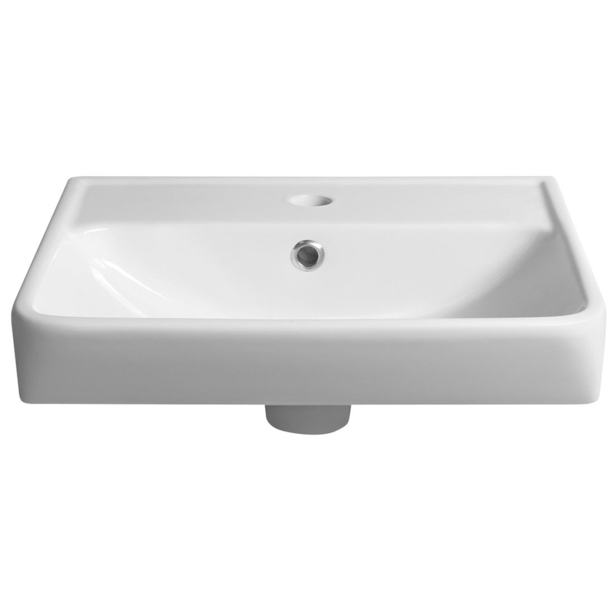 Bruckner - Lavabo encastré NEON 50x41,5 cm céramique/blanc